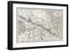 Old Caucasus Map-marzolino-Framed Premium Giclee Print