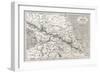 Old Caucasus Map-marzolino-Framed Premium Giclee Print