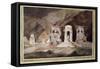 Old Cemetery. Stage Design for a Theatre Play, 1790-Henry Hudfield-Framed Stretched Canvas