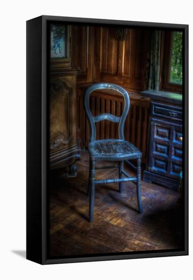 Old Chair-Nathan Wright-Framed Stretched Canvas
