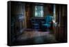 Old Chairs in Room-Nathan Wright-Framed Stretched Canvas