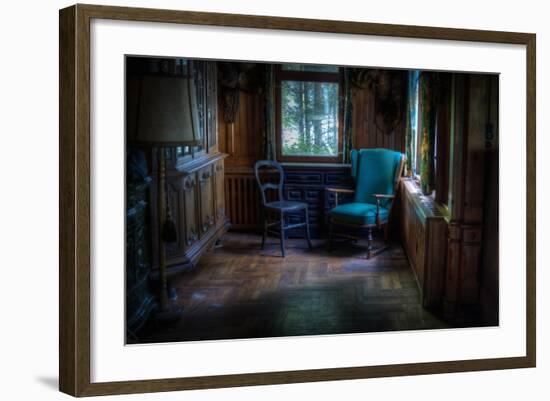 Old Chairs in Room-Nathan Wright-Framed Photographic Print