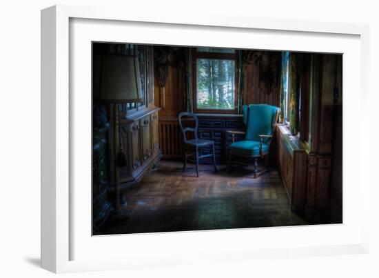 Old Chairs in Room-Nathan Wright-Framed Photographic Print