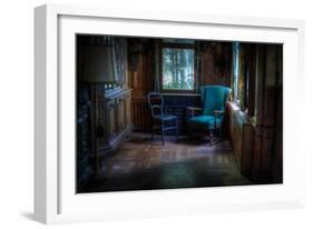 Old Chairs in Room-Nathan Wright-Framed Photographic Print