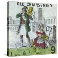 Old Chairs to Mend, Cries of London, C1840-TH Jones-Stretched Canvas