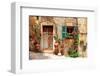 Old Charming Streets Spain-null-Framed Art Print