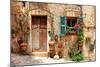 Old Charming Streets Spain-null-Mounted Art Print