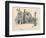 'Old Charterhouse: The Master's Court', 1886-Joseph Pennell-Framed Giclee Print