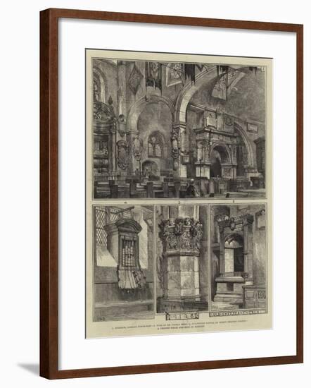 Old Chelsea Church-Henry William Brewer-Framed Giclee Print