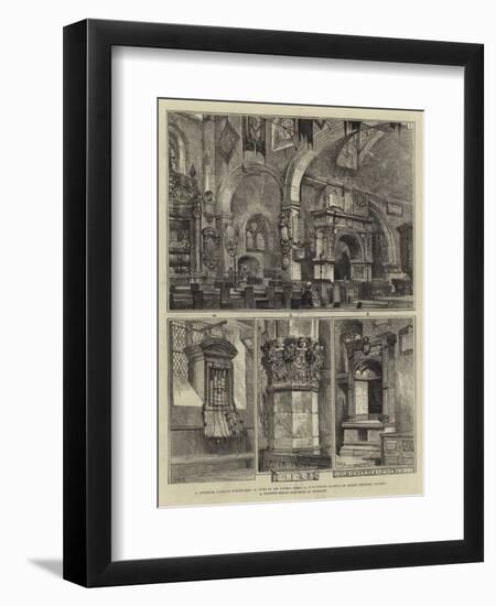 Old Chelsea Church-Henry William Brewer-Framed Giclee Print