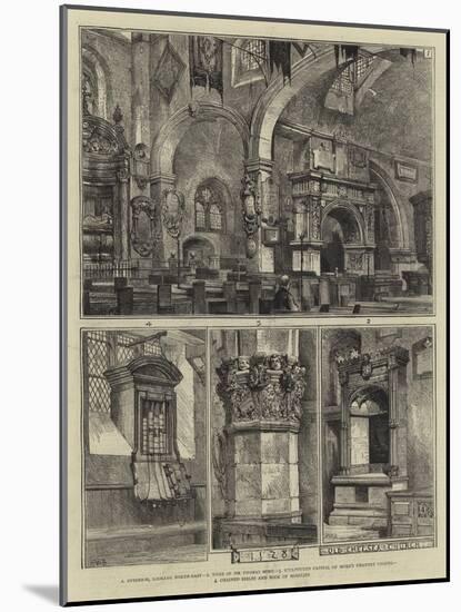 Old Chelsea Church-Henry William Brewer-Mounted Giclee Print