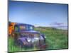 Old Chevy Truck in the Little Missouri National Grasslands, North Dakota, USA-Chuck Haney-Mounted Photographic Print
