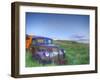 Old Chevy Truck in the Little Missouri National Grasslands, North Dakota, USA-Chuck Haney-Framed Photographic Print