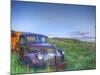 Old Chevy Truck in the Little Missouri National Grasslands, North Dakota, USA-Chuck Haney-Mounted Photographic Print