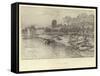 Old Cheyne Walk-null-Framed Stretched Canvas