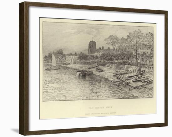 Old Cheyne Walk-null-Framed Giclee Print