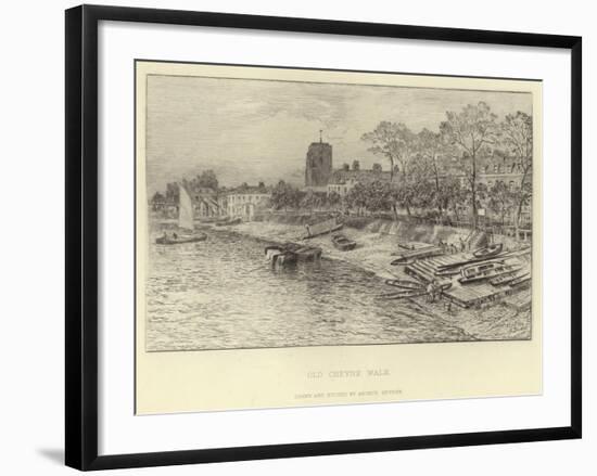 Old Cheyne Walk-null-Framed Giclee Print