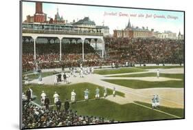 Old Chicago Ball Grounds-null-Mounted Art Print