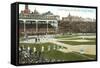 Old Chicago Ball Grounds-null-Framed Stretched Canvas