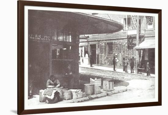 Old Chinatown, San Francisco, California-null-Framed Art Print