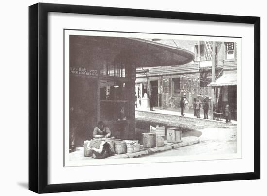 Old Chinatown, San Francisco, California-null-Framed Art Print