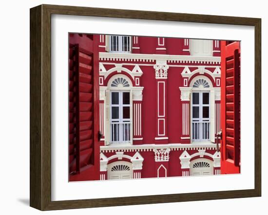 Old Chinese Merchant House, China Town District, Singapore, South East Asia-Gavin Hellier-Framed Photographic Print