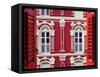 Old Chinese Merchant House, China Town District, Singapore, South East Asia-Gavin Hellier-Framed Stretched Canvas