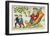 Old Christmas, 1860S-Charity Mansell-Framed Giclee Print