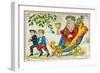 Old Christmas, 1860S-Charity Mansell-Framed Giclee Print