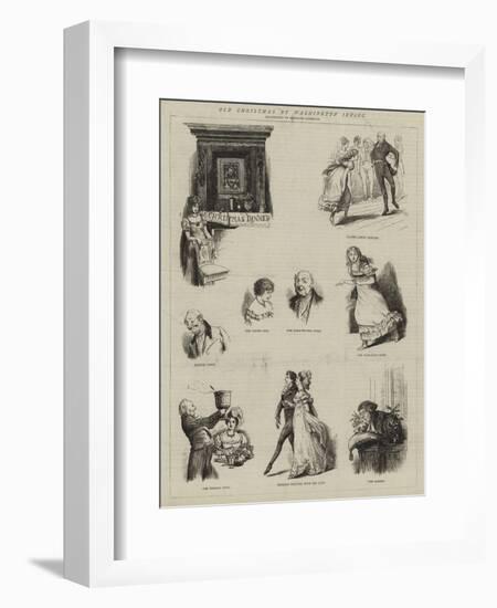 Old Christmas by Washington Irving-Randolph Caldecott-Framed Giclee Print