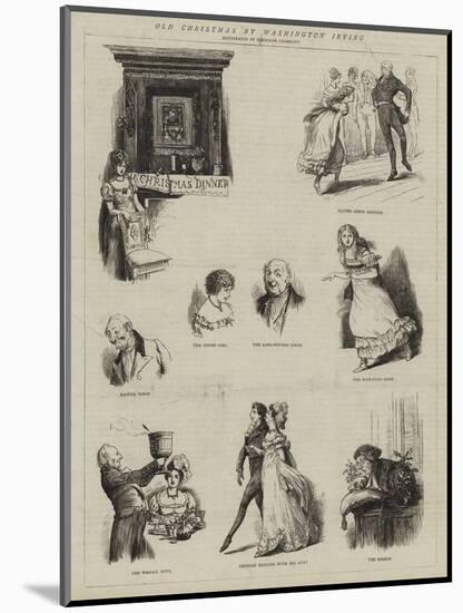 Old Christmas by Washington Irving-Randolph Caldecott-Mounted Giclee Print