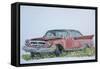 Old Chrysler, 1999-Anthony Butera-Framed Stretched Canvas