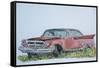Old Chrysler, 1999-Anthony Butera-Framed Stretched Canvas