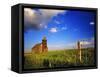 Old Church at Dooley Ghost Town Site, Montana, USA-Chuck Haney-Framed Stretched Canvas
