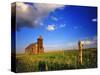 Old Church at Dooley Ghost Town Site, Montana, USA-Chuck Haney-Stretched Canvas