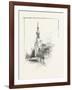 Old Church at Iberville, Canada, Nineteenth Century-null-Framed Giclee Print