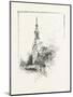 Old Church at Iberville, Canada, Nineteenth Century-null-Mounted Giclee Print