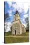 Old Church in the Small Village of Benz-Jorg Hackemann-Stretched Canvas