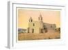 Old Church, Isleta Pueblo, New Mexico-null-Framed Art Print