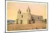 Old Church, Isleta Pueblo, New Mexico-null-Mounted Art Print