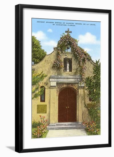 Old Church, St. Augustine, Florida-null-Framed Art Print