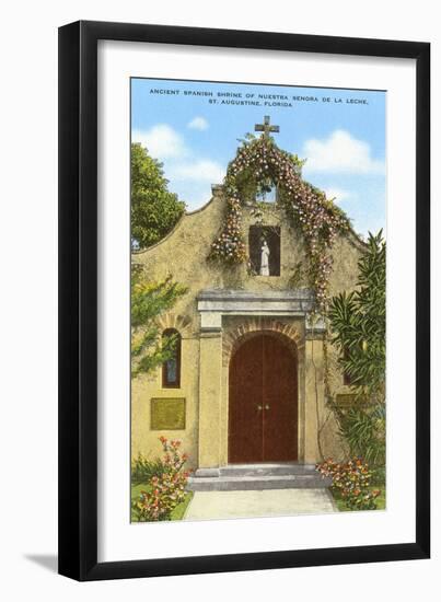 Old Church, St. Augustine, Florida-null-Framed Art Print