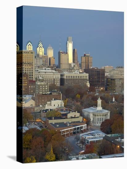 Old City and Independence National Historic Park, Downtown, Philadelphia, Pennsylvania, USA-Alan Copson-Stretched Canvas