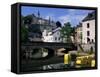 Old City and River, Luxembourg City, Luxembourg-Gavin Hellier-Framed Stretched Canvas