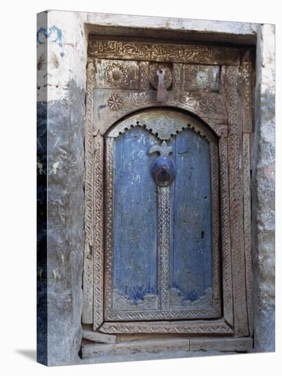 Old City Area of the Babylonian Town of Sana, Yemen, Middle East-Traverso Doug-Stretched Canvas