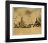 Old City by the Water-Paul Klee-Framed Giclee Print