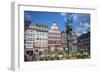 Old City Center Market, Fountain, Frankfurt, Hessen, Germany-Jim Engelbrecht-Framed Photographic Print