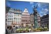 Old City Center Market, Fountain, Frankfurt, Hessen, Germany-Jim Engelbrecht-Mounted Photographic Print