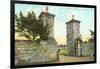 Old City Gates, St. Augustine, Florida-null-Framed Art Print