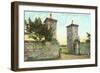 Old City Gates, St. Augustine, Florida-null-Framed Art Print